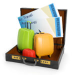 3d illustration: travel agent trips